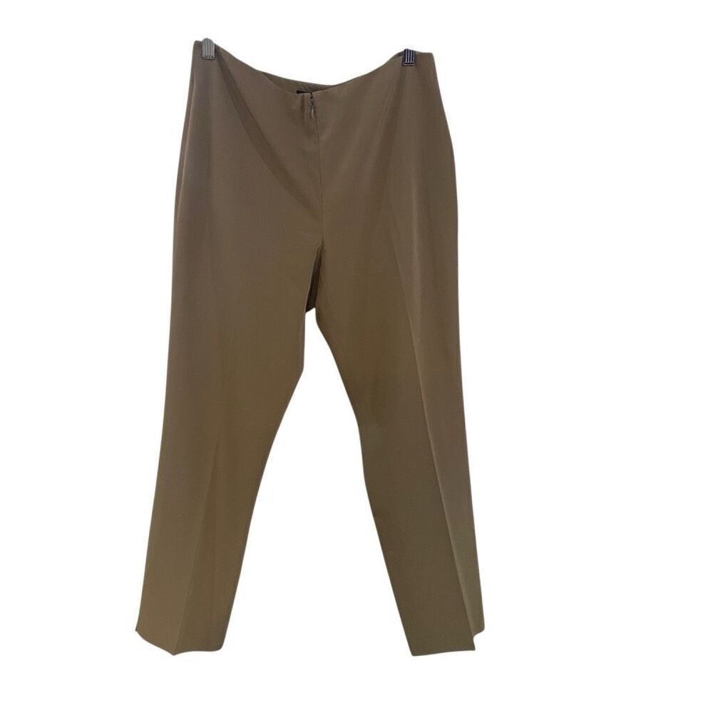 Peace of Cloth tan C6P112 cropped ankle pants size 6